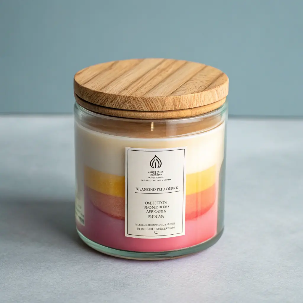 Travel-Themed Candle