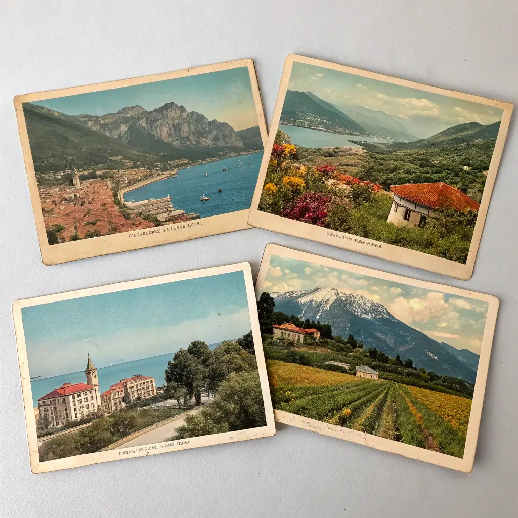 Vintage Postcard Set